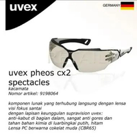 KACAMATA UVEX 9198064 PHEOS CX2 SPECTACLES SAFETY GLASSES