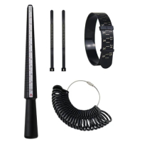 Ring Size Measurement Tool Set for Finger Measurement US Ring Size Gauge and Belt to Quickly Find the Right Size NEW