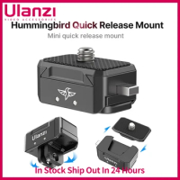 Ulanzi Hummingbird Camera Quick Release Mount Tripod DSLR QR Plate Adapter Vlog Filmmaking For SLR DSLR Camera Mount Adapter