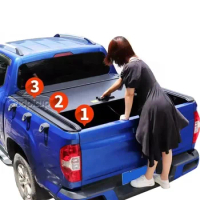 high quality Aluminum retractable truck bed cover f150 ranger tonneau cover ford f150 2007 dmax