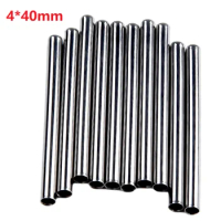 10PCS Stainless Steel Temperature Probe Shell Single Head Small Steel Tube PT100 Shell For Temperature Sensors
