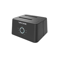 Wavlink 睿因 WAVLINK ST334UA USB-C / USB 3.0 雙槽外置硬碟盒 2.5/3.5 SATA HDD & SSD 1pc