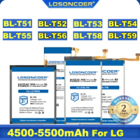 Original LOSONCOER BL-T51 BL-T52 BL-T53 BL-T54 BL-T55 BL-T56 BL-T58 BL-T59 For LG K42 ,WING ,Velvet 2 Pro Mobile Phone Battery