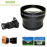 2.2x magnification ephoto  for  LUMIX FZ1000 Mark II DMC-FZ1000 Camera / HC-VX1 VX1 HC-VXF1 VXF1 Camcorder