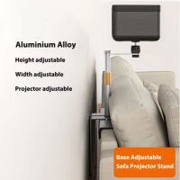 Bedside Projector Stand Holder Aluminium Alloy Stable Easy to Install Sofa Projector Bracket Compatible with XGIMI Fast Shipping