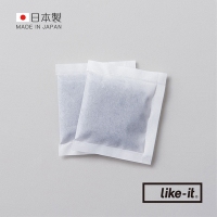 日本like-it 日製密封除臭廚房/尿布垃圾桶專用2合1消臭補充包