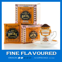 Bacha Coffee |   Milano Morning Fine Flavoured, 100% Arabica Beans, Medium Roast, x12 Individually W