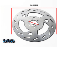 180mm Disc Brake Rotor 6 Hole Ebike Electric Vehicles Scooters Raised Rotor Thickened Disc Electric Bike Scooters Part