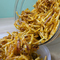 Kering Kentang Mustofa Pedas Manis 750ml - Camilan Pedas Manis Lezat Menggugah Selera
