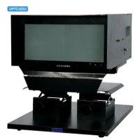 OPTO-EDU A18.1839 Screen Size 192x165mm Focusing Range 90mm Desktop Fingerprint Comparator