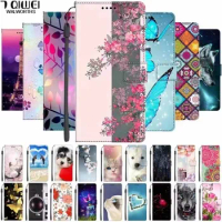 Leather Cute Cover for LG G6 / G7 / G8 Case Book Flip Covers for LG G8 Thinq Case LGG8 Protective Ca