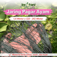 Jaring Pagar Kandang Ayam ( Lebar 1,5 Meter Panjang 20-25 Meter ) pagar ayam