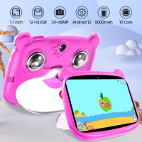2024 New Children's 7-inch Android 13 Snapdragon 888 Eight Core Tablette 5G Network Global Edition PAD