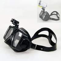 Scuba Diving Mask Snorkel Swimming Tempered Glasse For Sony RX0 FDR X3000R HDR AS300R 200V 100V AS50 X1000 Sport Action Cam