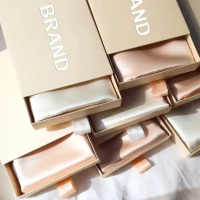 ปลอกหมอนผ้าไหมหม่อน, 22 Momme, 100% ธรรมชาติ, พร้อมด้านหน้า OEKO-TEX ทำจากผ้าไหมจริงและด้านหลังทำจาก