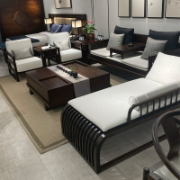 家具 新中式實木沙發羅漢床貴妃組合禪意小戶型客廳木家具