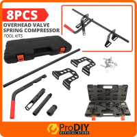 8PCS Universal Car Engine Overhead Valve Spring Compressor Remover and Installer Kit Tools Car Engin