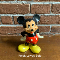 Mini Figure Vintage Mickey Mouse dari porselen (ORI)