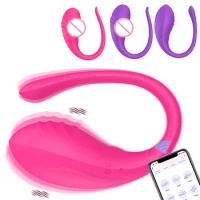 Wireless Bluetooth G Spot Dildo Vibrator for Women APP Remote Control Wear Vibrating Egg Clit Female Panties Sex Toys for Adults