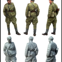 1/35 Scale Garage Kit Resin Figure Building Model Kit Hobby Diorama Soviet Soldiers Historical Military Unassambled &amp; Unpainted