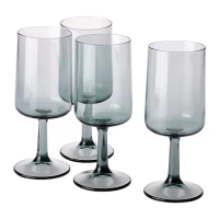 OMBONAD 酒杯, 玻璃杯, 灰色