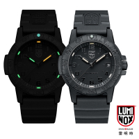 LUMINOX 雷明時SEA TURTLE 0320海龜系列腕錶-黑x黑時標/44mm