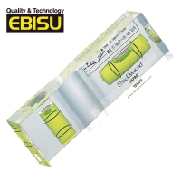 【EBISU】Mini系列-水晶平型水平尺不附磁(ED-FL)