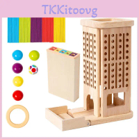 Wooden Educational Dice Game With Color Recognition For School And Home Use