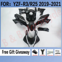 Fairings for Yamaha YZF R3 2019 2020 New ABS Motorcycle Injection Full Fairings Kit Fit for YZF R25 R3 19 20 21 Set Matte Black