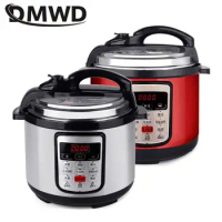 4L Multifunctional Electric Pressure Cooker Non-stick Rice Cooker Stainless Steel Slow Cooking Pot Programmable Pressure Pot
