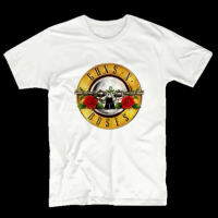 Kaos Tshirt Band guns n roses logo gnr rock legend t shirt dewasa pria wanita Bahan Tebal Cotton Com