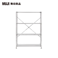 【MUJI 無印良品】SUS不鏽鋼層架組/寬/中(大型家具配送)