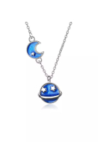 Obsession Blue Cosmos Necklace