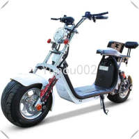 New Steel Frame Electric Scooters 2000W Brushless Citycoco Adult Electric Motorcycle for Men Double Disc Brake
