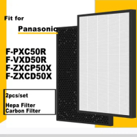 Hepa Filter F-ZXCP50X Deodorizing Filter F-ZXCD50X for Panasonic Air Purifier F-PXC50R F-VXD50R