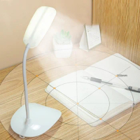LED Rechargeable Desk Lamp USB Charging Reading Lamps Table Light 3-Level Dimmable Eye Protection Student Study Night Lights