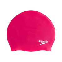 SPEEDO Plain Moulded 成人矽膠泳帽(游泳 戲水 海邊 沙灘「SD870984B495」≡排汗專家≡