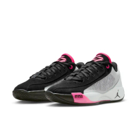 【NIKE 耐吉】籃球鞋 男鞋 運動鞋 喬丹 包覆 緩震 JORDAN LUKA .77 PF 黑灰粉 HF0819-001