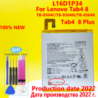 4850mAh New L16D1P34 Battery For Lenovo Tab M8 TB-8505F/M/N/I /Tab4 8/Tab 8plus TB-8504 8604N Tracking Number High Quality