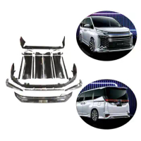 High quality kit for toyota 90 VOXY 2022 upgrade to modellista small body kit with front lip rear lip Side skirts and grille