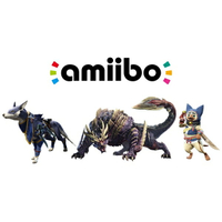 【最高22%回饋 5000點】NS Switch Amiibo《怨虎龍 加爾克 艾路》魔物獵人 崛起系列【現貨】【GAME休閒館】