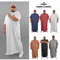 Diskon Jubah Oblong Kabiro Gamis Arab Pria