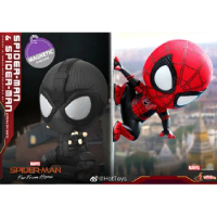 In Stock 100% Original HotToys Cosbaby Spider Man Far From Home Movie Character Model Collection Artwork Q Version