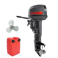 New enduro 25HP 2 Stroke long shaft Marine Petrol Outboard Engine for Inflatable Boat