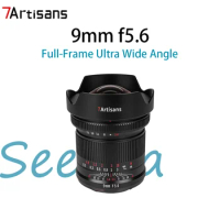 7Artisans 9mm f5.6 Full Frame Wide Angle Manual Focus Lens for Sony E / Nikon Z / Canon R / Lumix L Mount Mirrorless Cameras