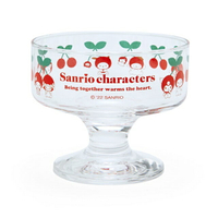 小禮堂 Sanrio大集合 櫻桃玻璃布丁杯  (那年，我們的春天)