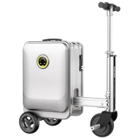 AIRWHEEL SE3S 20吋可登機智能騎行電動行李箱 (豪華版)- 銀色 [香港行貨]