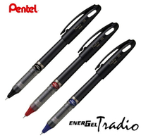 飛龍 Pentel 德拉迪塑膠鋼珠筆BLN115A 黑桿 ( 0.5mm)