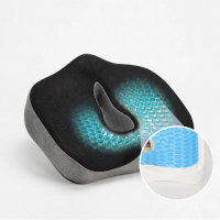 Zero Pillow 零重力感 蜂巢凝膠減壓回彈坐墊｜美國專利設計 
