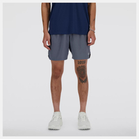 NEW BALANCE 短褲 NB 鐵灰 快乾 七吋 內裡 慢跑 男 MS41283GT